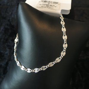 Delicate sterling silver bracelet